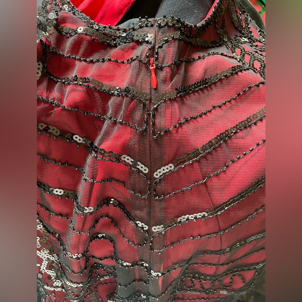 NWT SWEETV Women's Sequin Flapper Dress,1920s Size XL - Picture 8 of 13